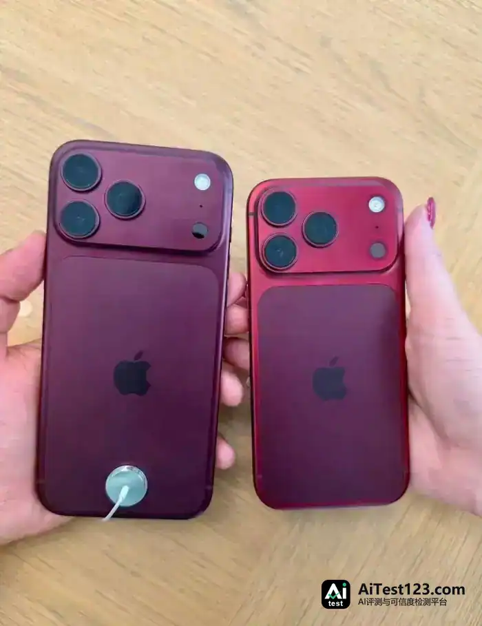 iPhone 18 Pro机身褪色:酒红色明显,苹果暂未回应(配图 1)