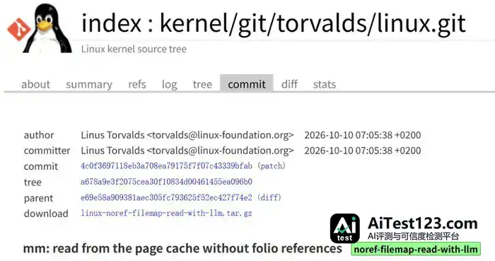 Linus Torvalds用Claude Code写内核补丁:页缓存读取性能提升超3倍(配图 1)