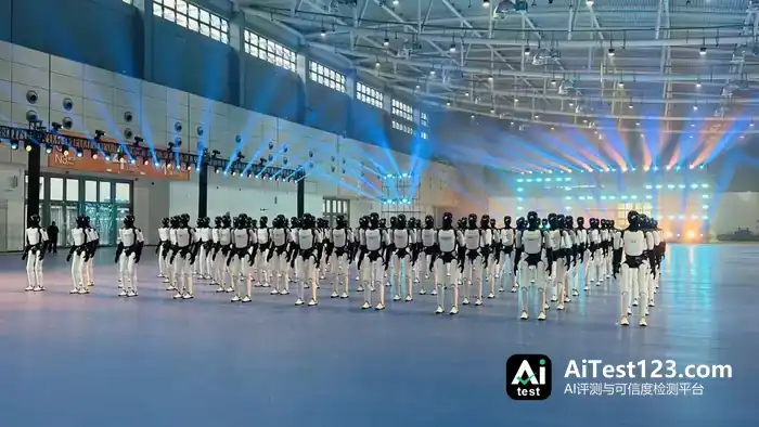 黄仁勋押注物理AI,110台智元机器人齐舞破纪录,离干活还差几步?(配图 1)